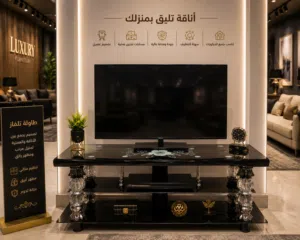 طاولة تلفاز انيقة تمنحك مظهراً راقياً للبيع