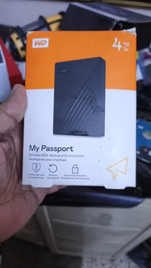 westren digital portable 4TB hdd hard disk هارد اربعة تيرا ويسترن ديجيتال