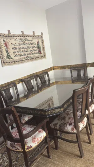 طاولة سفرة 8 كراسي
