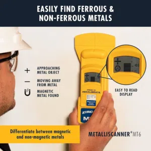 كاشف معادن احترافي Zircon MT6 جديد – لفحص الخرسانة والحديد.