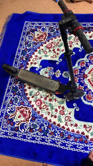 سكوتر كهربائي شركت kugdd  فيه ثلاث سرعات و أقصه سرعه 35   شبه جيد معا شاحن