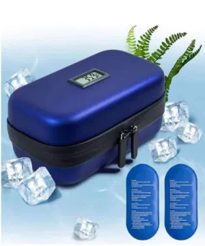 حافظة انسولين تبريد مزودة بشاشة ديجتال