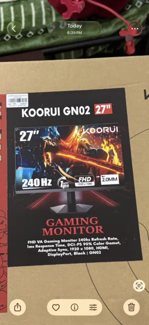 27 Inch Gaming Monitor