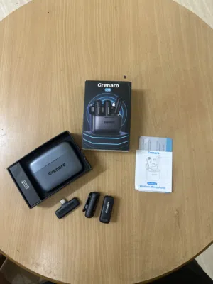 Grenearo witeless microphone for youtube video recording rarely used
