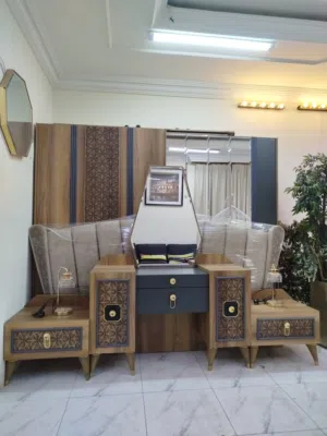 Branded full bedroom set for sale. very good condition.