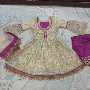 Pakistani Indian dress, fancy new set 3pc