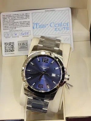 Brand New Longines Conquest Blue Dial 43mm