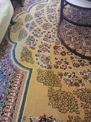 سجادة نظيفة طول4. ف3 تنفع لغرفة معيشة خالية من العيوب