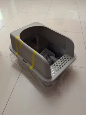 CAT LITTER BOX (STAINLESS STEEL)