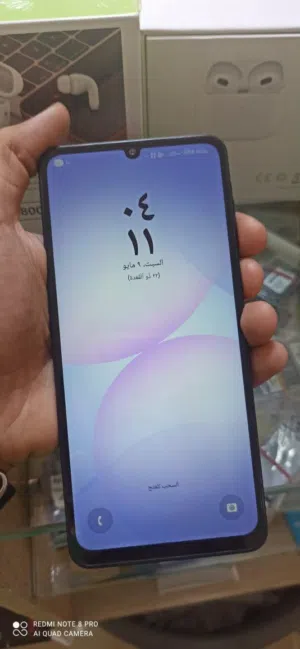 جهاز samsung a07 جديد استعمال شهر