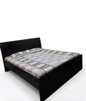 King Size Wooden Bed with Mattress – Excellent Condition
