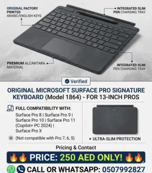FACEBOOK ADS COPY  ORIGINAL MICROSOFT SURFACE PRO SIGNATURE KEYBOARD (MODEL 1864) -