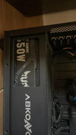كيس قيمنق فارغ + باورسبلاي  Gaming case  4 RGB FAN + power supply  550W