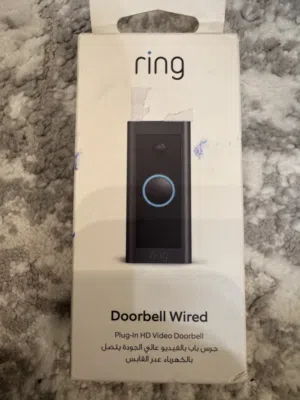 Ring doorbell wired