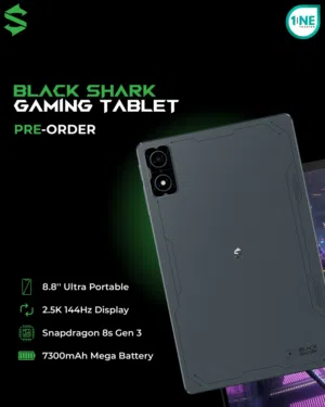 بلاك شارك كيمينك تابلت Black Shark Gaming Tablet استخدام اقل الشهر كامل الملحقات