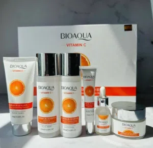 بكج فيتامين C الكوري من شركة  بيواكوا الغنية عن التعريف  #BIOAQUA VITAMIN بكج عناية