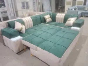 فوررى ع التحميل  خشب موسكى  اسفنج مضغوط كثافه30 مقاس الركنه 2في3 مقاس الكنبه150 السعر 7200