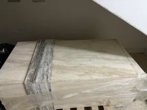 طاوله رخام ترافينتينو