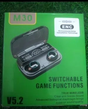 سماعه بلوتوث لاسلكيه M30 نخب اول بسعر حرق للبيع او البدل