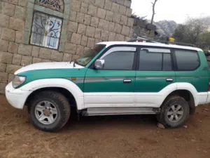 تويوتا برادو 6 بسطم جديد من الصدام الى الصدام وكاله مكينه وجير واسبيت