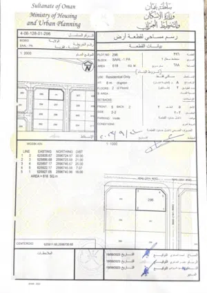 Residential Land for Sale in Al Dakhiliya Bidbid
