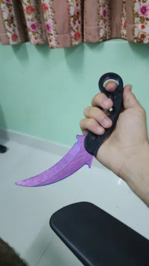 karambit knife print