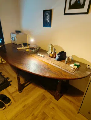 German antique dining table خشب بلوط الماني صلب