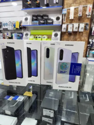 Samsung A36 5G جديد كفالة الوكيل الرسمي BMS بسعر