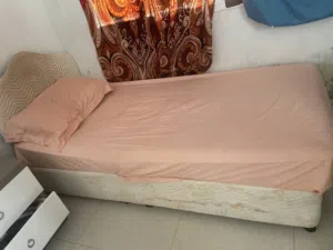 Used single bed