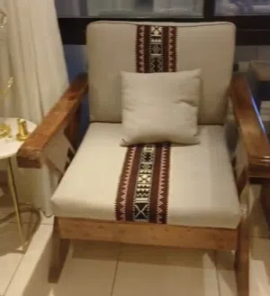 طقم كنب خشب