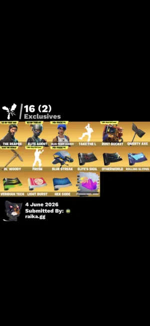 Fortnite Accounts and Characters for Sale in Southern Governorate