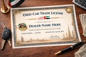 Used Car Buiness Trade License Available