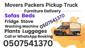 furniture delivery in Dubai