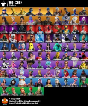 حسابات فورت نايت فرفايد بسعر رخيص جدا