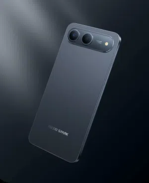 هاتف Tecno Spark 40 5G هو هاتف اقتصادي يوفر سرعات الجيل الخامس ويتميز بشاشة كبيرة بمعدل تحديث عالي