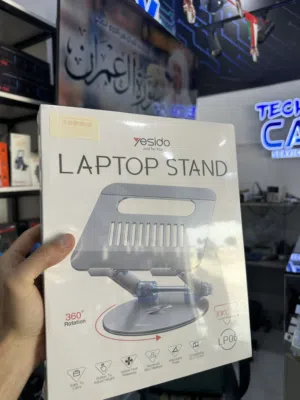 Yesido Laptop Stand LP06 حامل لابتوب قابل للتعديل 360° Laptop Stand Adjustable Aluminum