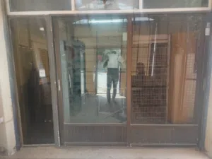 باب المنيوم سحاب ظرفتين