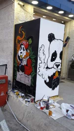 رسم لوحات وصور