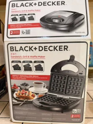 3-1 Waffle, Sandwich, and Grill maker
