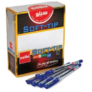 Cello soft tip pen