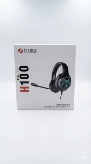 سماعات Goijige H100 سلك ليد سلك جديدة headphone