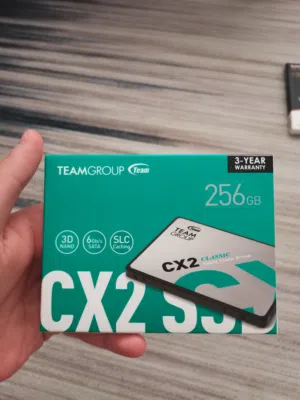 TeamGroup CX2 CLASSIC SSD 256GB SATA مستعمل بحالة جديد