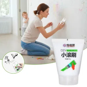 طامس تيوب اخفاء عيوب الجدران بفرشاة رول دهان  الحيط بشكل موضعي مكان الثقوب و الخدوش و الخرابيش  و ال