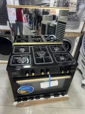 فرن غاز سامكس اورو. تتش مع مروحه فل اضافات سعر حرق تحدي