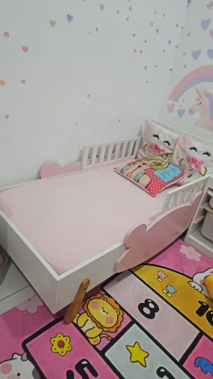 Wooden Toddler Bedroom