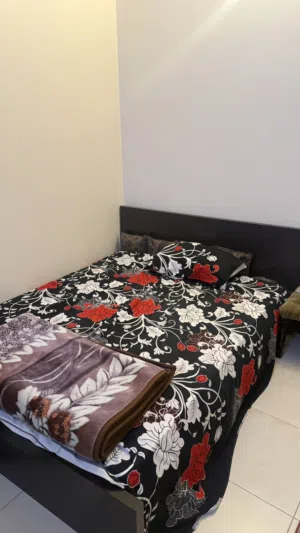 Double Size Bed Without Matress