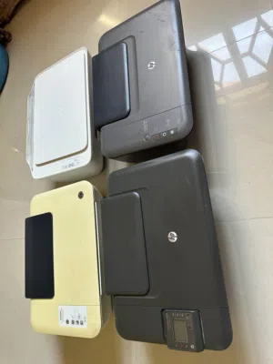 4 طابعات اتش بي مستعملة
