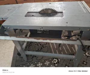 منشار خشب للبيع بحاله ممتازه موجود في نابلس