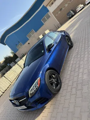 مارسيدس 2020 بدون حادث c300 ازرق جويتي
