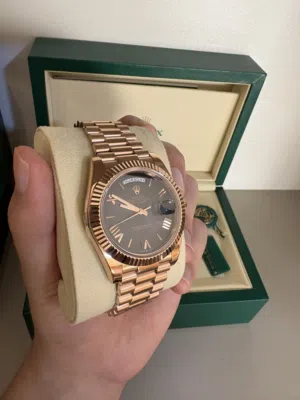 rolex day date black ombré dail ( new box 2026)